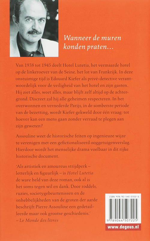 Hotel Lutetia achterkant