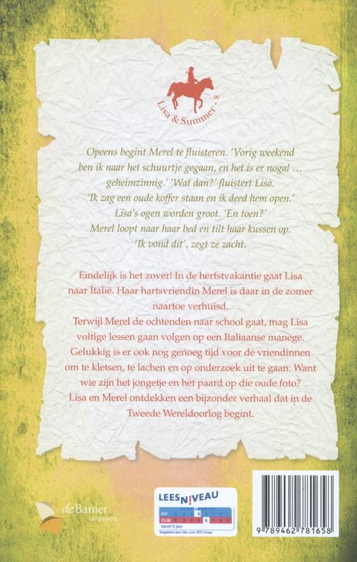 Avontuur in Italië / Lisa & Summer / 8 achterkant