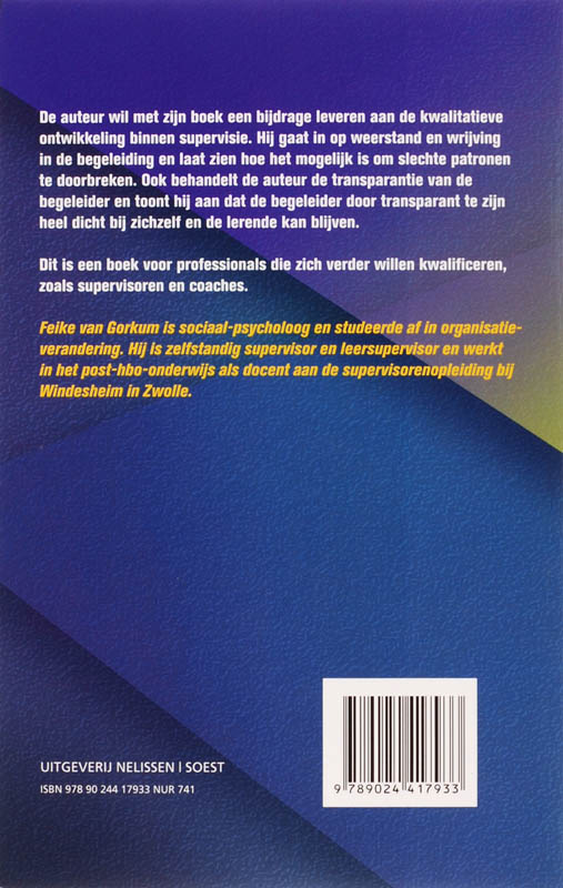 Dynamische begeleiding / PM-reeks achterkant