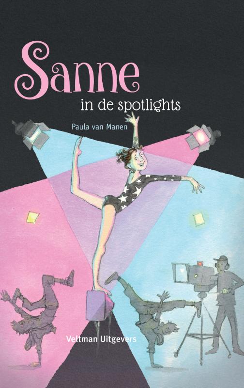 Sanne in de spotlights