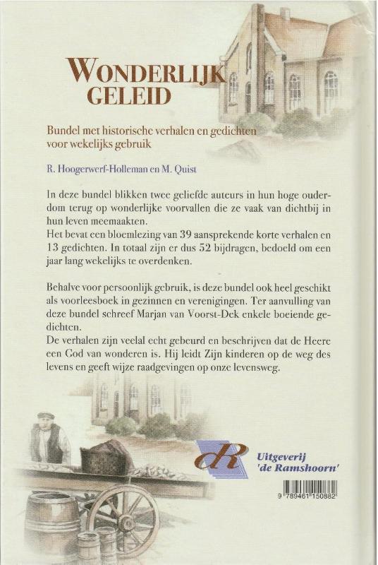 Wonderlijk geleid achterkant