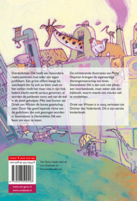 Dierendokter Dik achterkant
