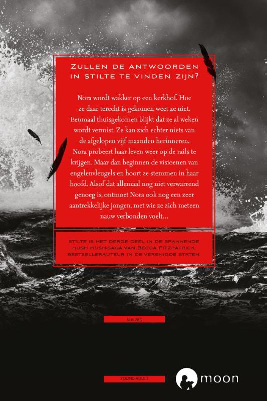 Stilte / Hush hush saga / 3 achterkant