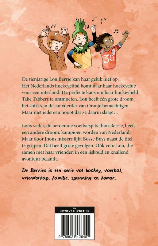 Hockeyhelden en voetbalboeven / De Berries achterkant