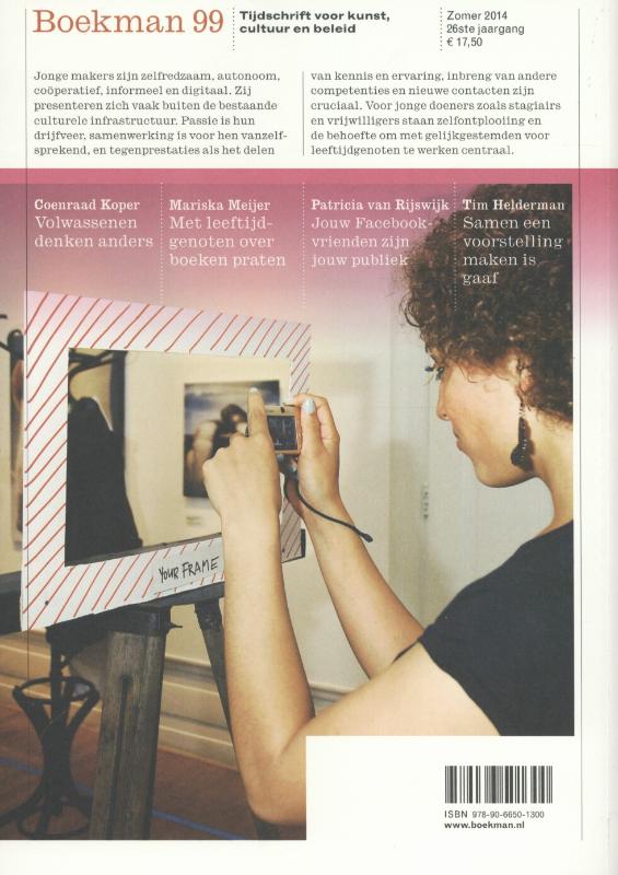 Creatief en ondernemend / Boekman / 99 achterkant