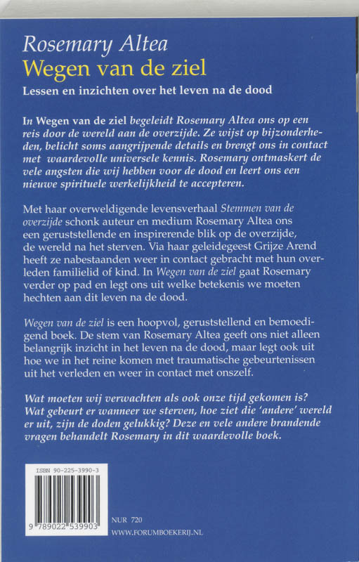 Wegen Van De Ziel achterkant