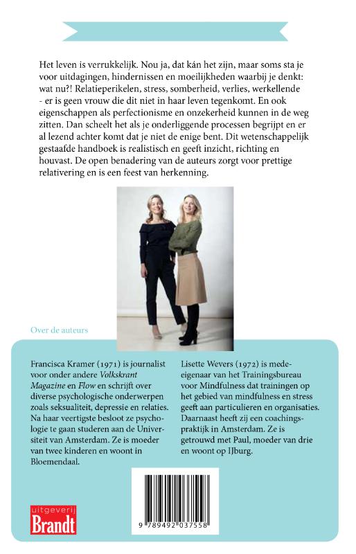 Psychologisch handboek voor de niet zo perfecte vrouw achterkant