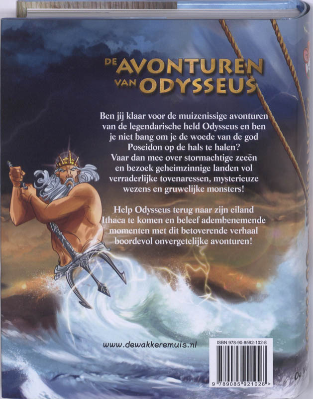 De avonturen van Odysseus achterkant