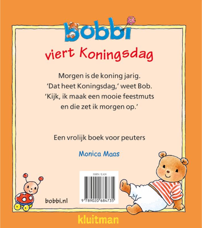 Bobbi viert Koningsdag / Bobbi achterkant