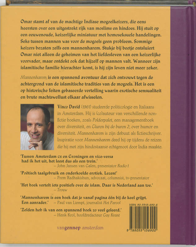 Mannenharem achterkant