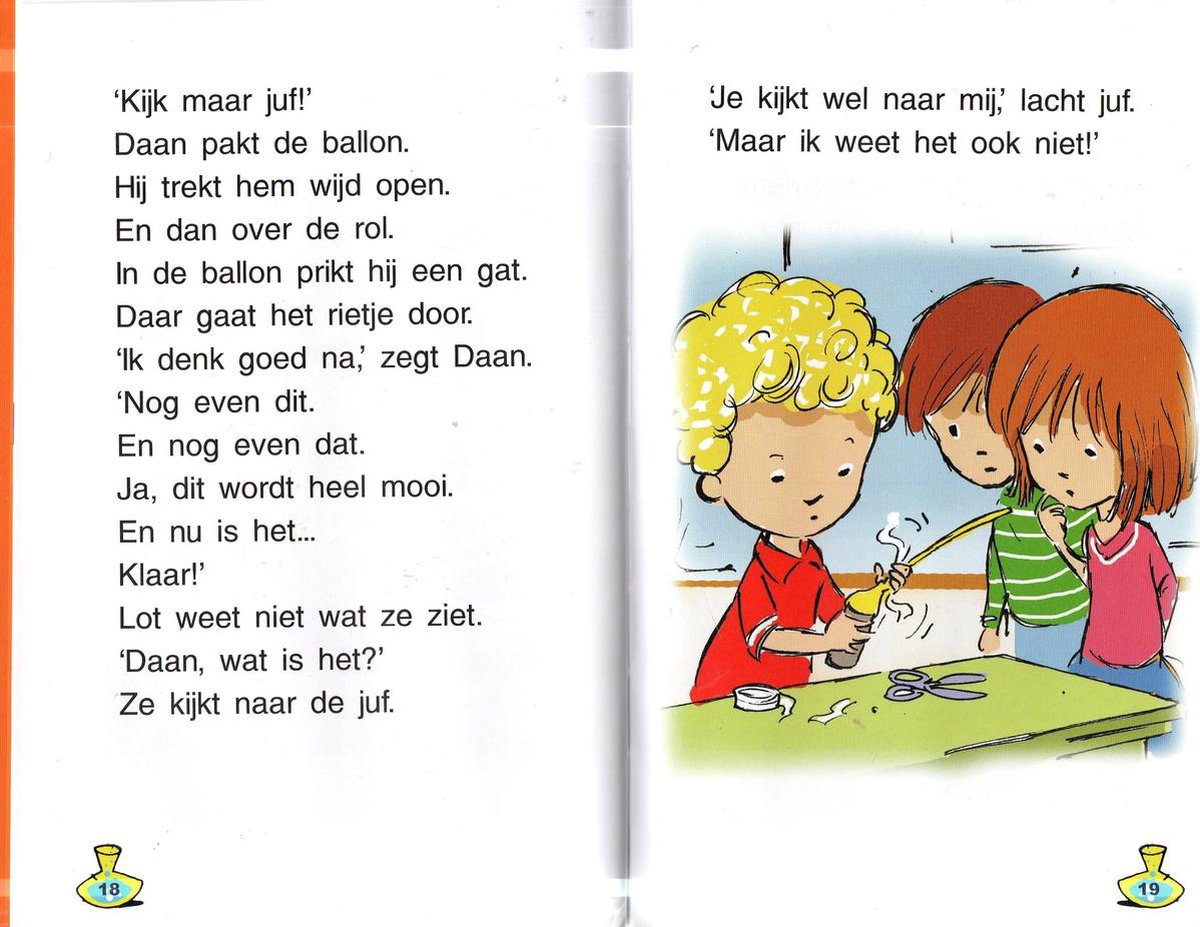 Dat ruimt op leesboekje AVI/ M3