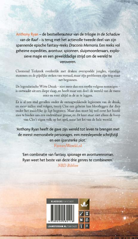 Het legioen van vlammen / Draconis Memoria / 2 achterkant