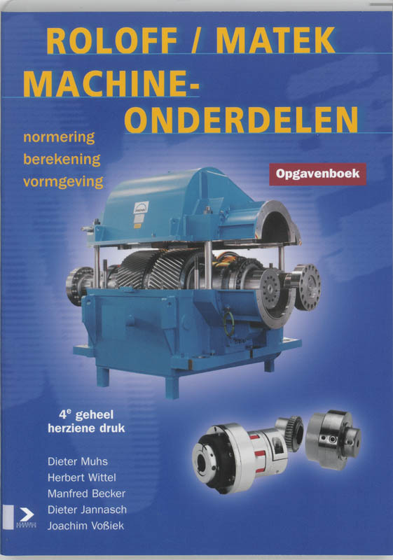 Roloff-matek machineonderdelen opgavenboek, 4e druk