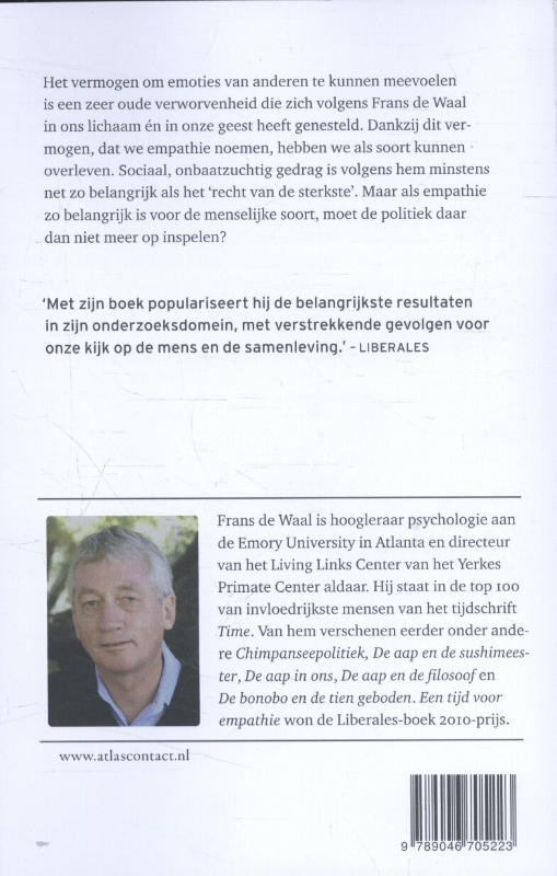 Een tijd voor empathie achterkant