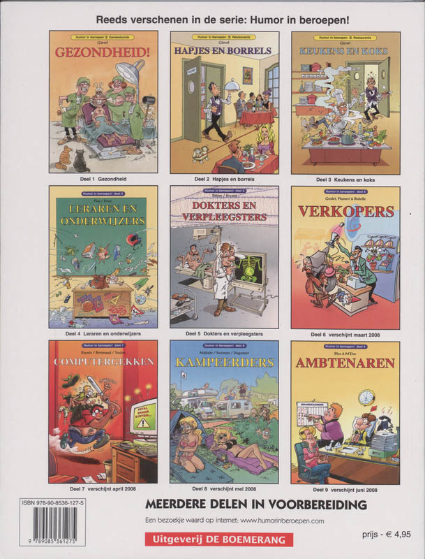 Humor In Beroepen / 5 achterkant