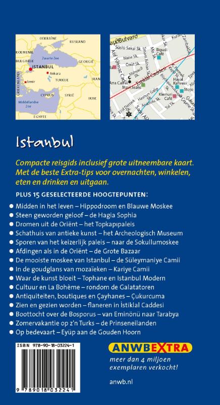 Istanbul / ANWB Extra achterkant