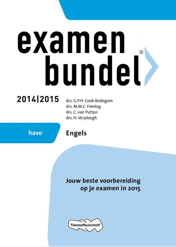 Engels / Havo 2014/2015 / Examenbundel