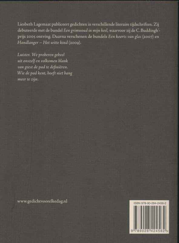 Het uur van de pad achterkant