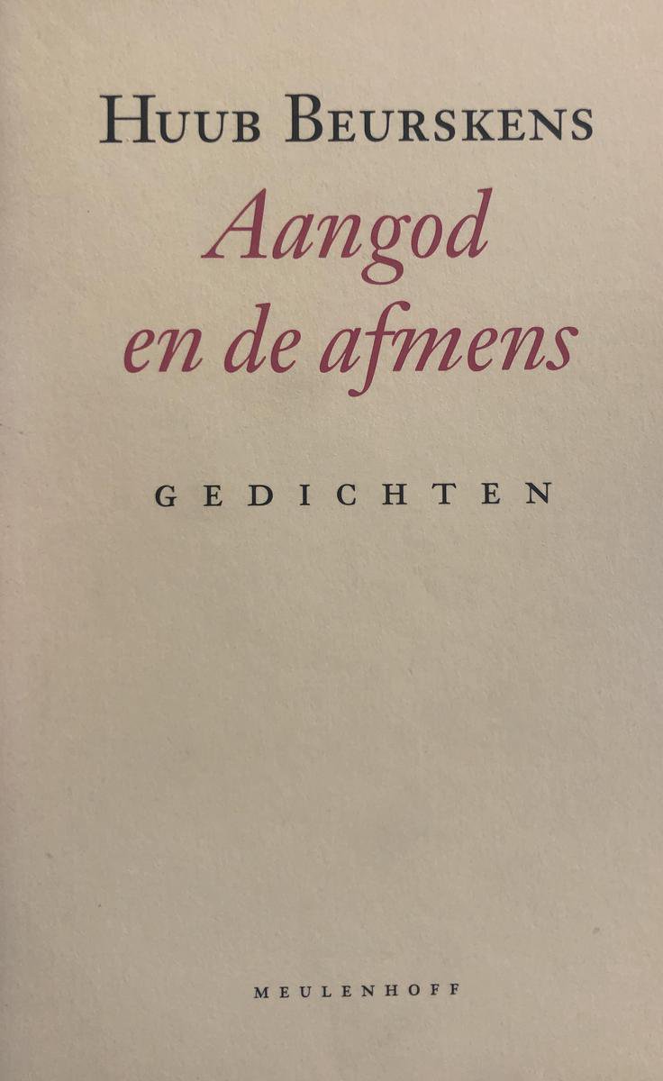 Aangod en de afmens