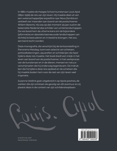 Louis Apol op Nova Zembla achterkant