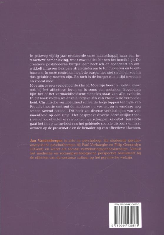 De burger is moe achterkant