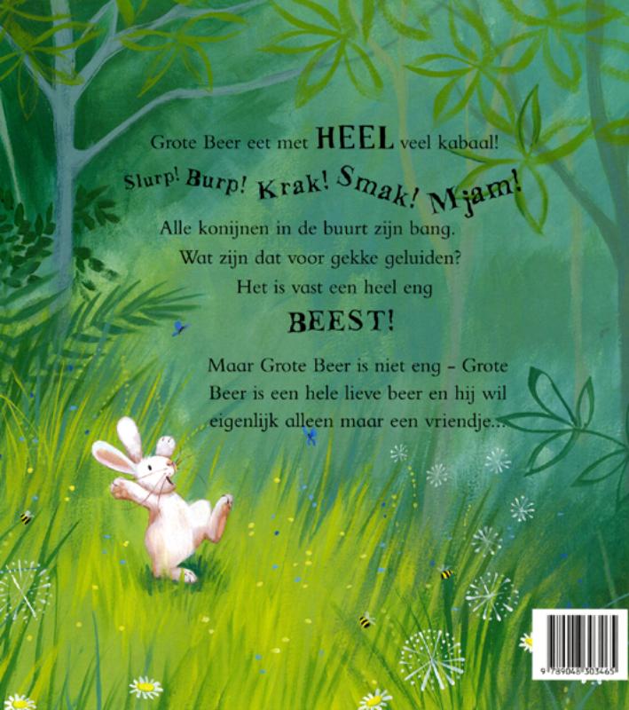 De Smakkende Beer achterkant