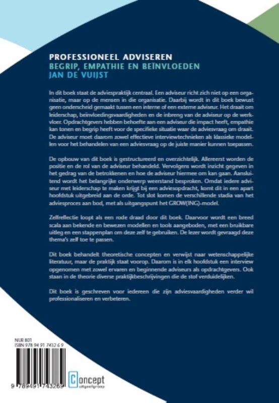 Professioneel adviseren achterkant