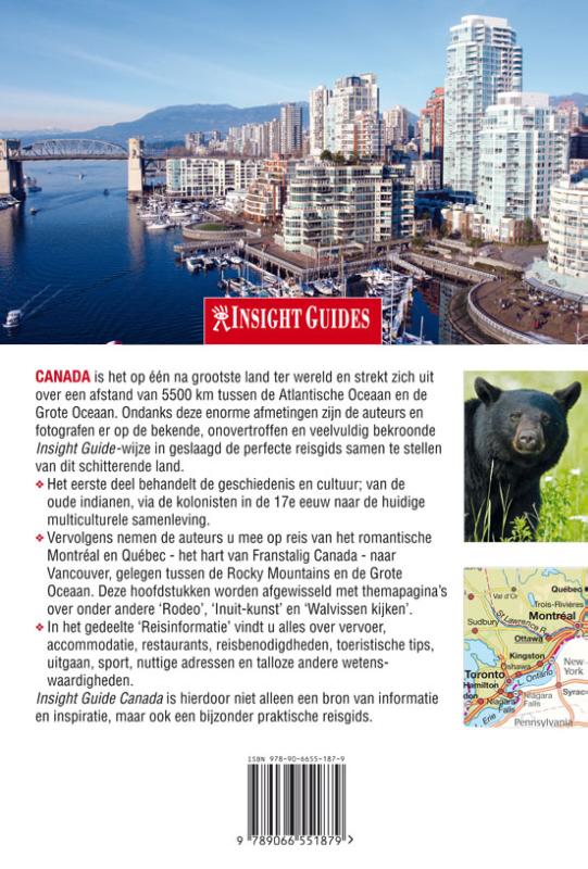 Canada / Insight guides achterkant