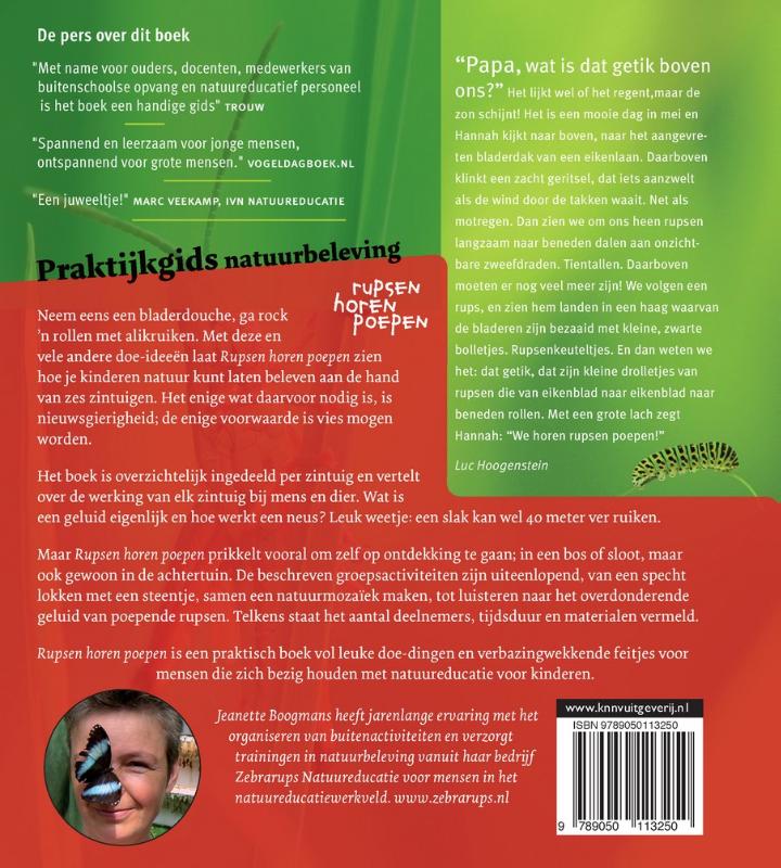 Rupsen horen poepen achterkant