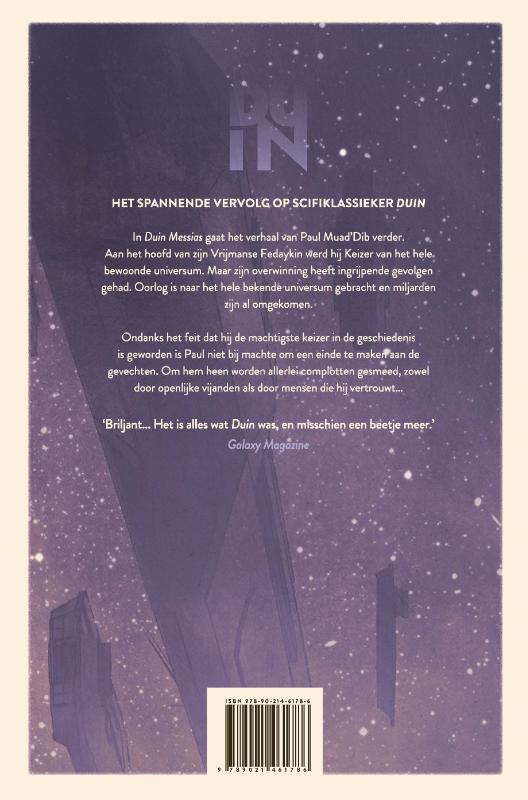 Duin messias / Duin / 2 achterkant