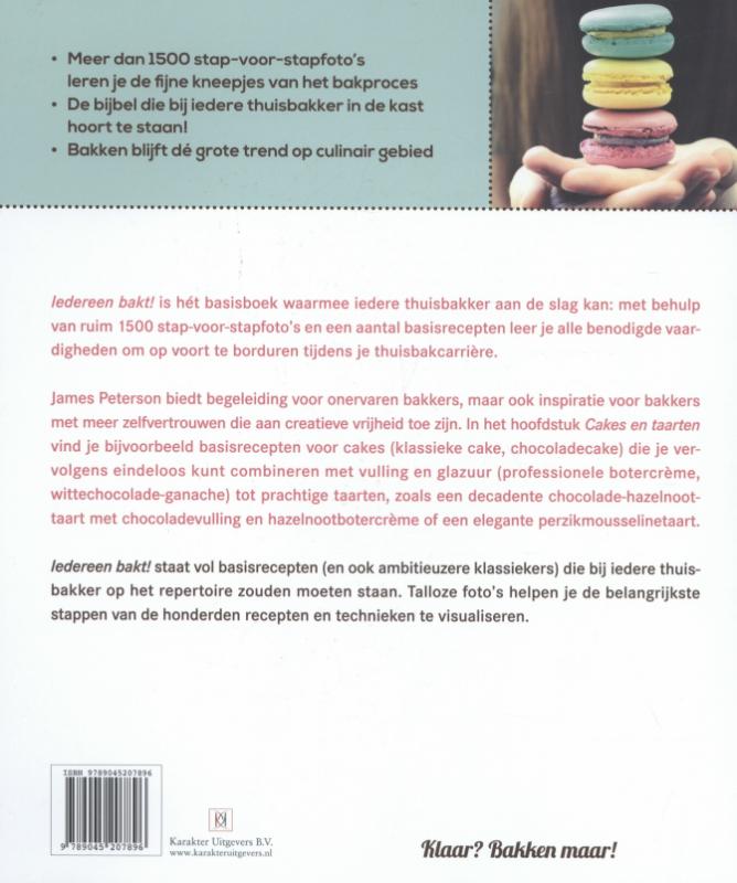 Iedereen bakt! achterkant