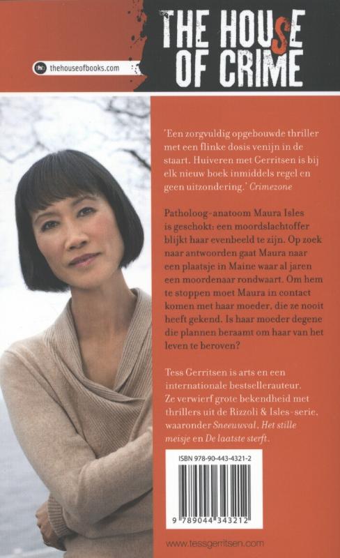 Zustermoord / Rizzoli & Isles / 4 achterkant