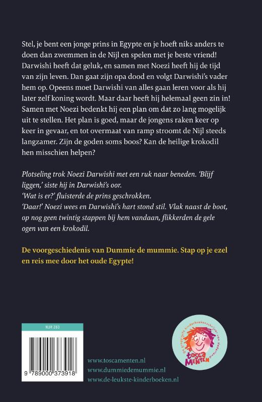 Een jonge prins in het oude Egypte / Dummie de mummie / 0 achterkant