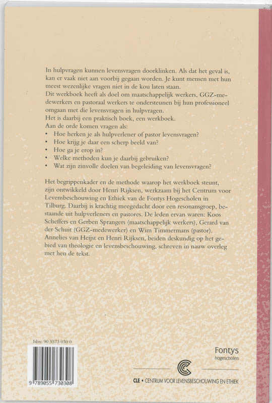 Levensvragen in de hulpvraag achterkant