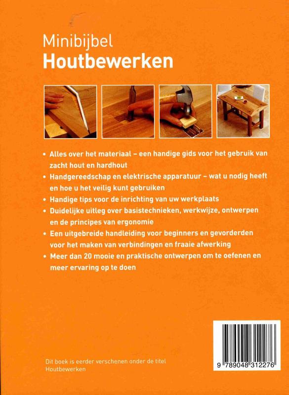 Houtbewerken / Minibijbel achterkant