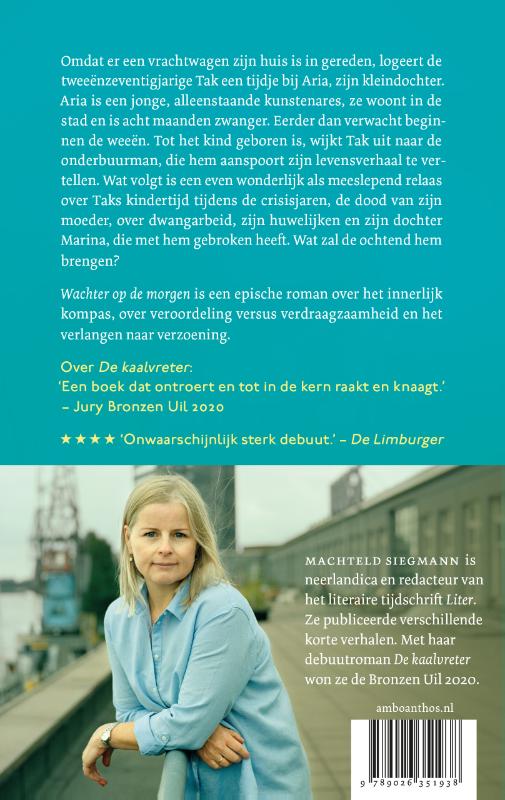 Wachter op de morgen achterkant