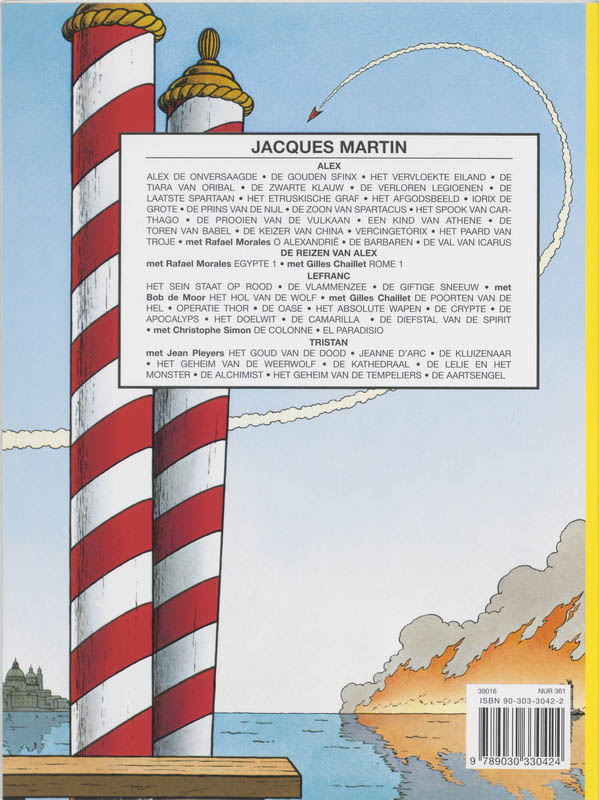 Het doelwit / Lefranc / 11 achterkant