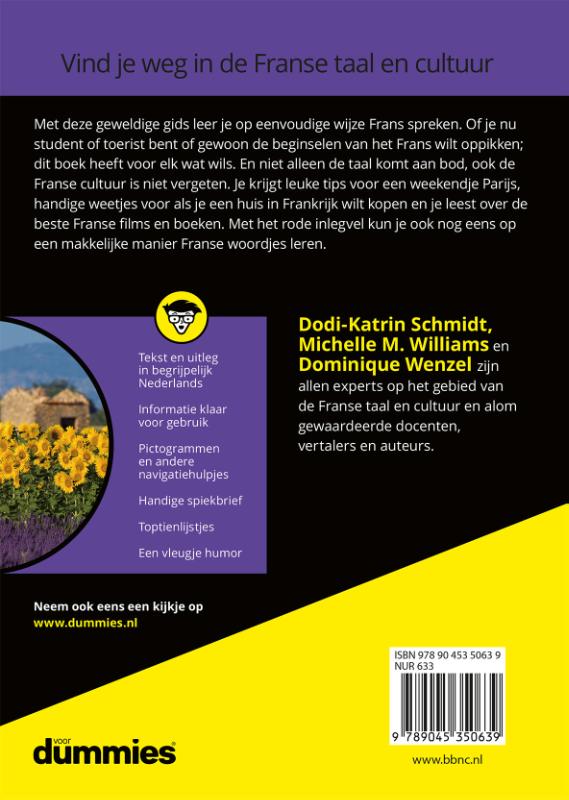 Frans voor dummies / Voor Dummies achterkant