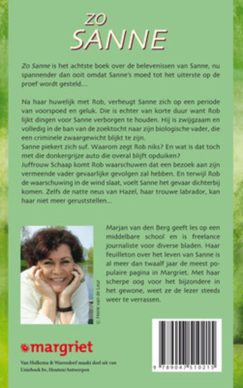 Sanne 8 -   Zo Sanne achterkant