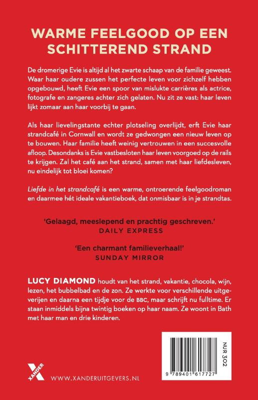 Liefde in het strandcafé achterkant