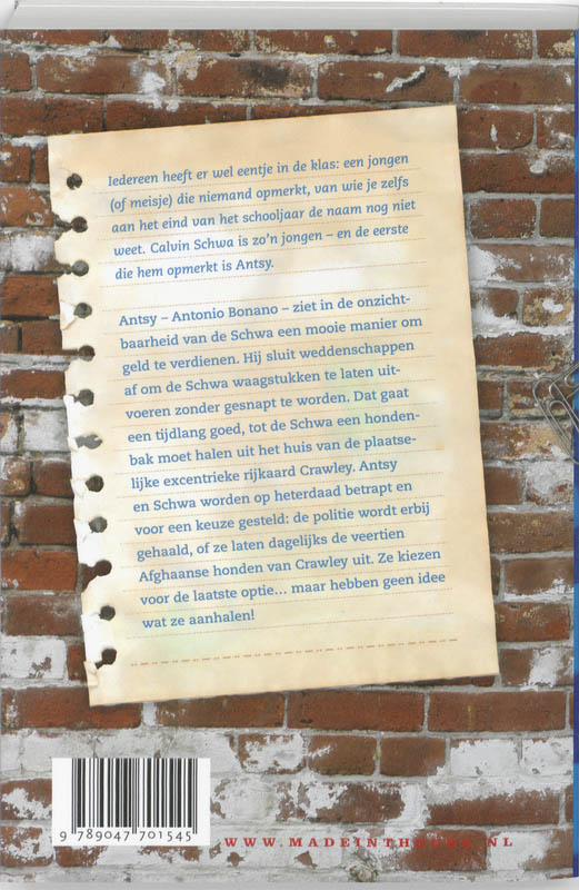 The Schwa Was Here / Made in the USA achterkant