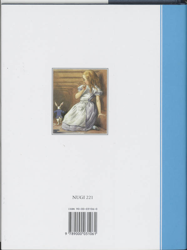 Avonturen Van Alice In Wonderland Geb achterkant