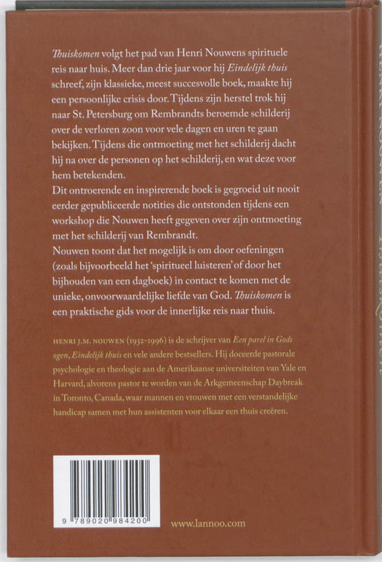 Thuiskomen achterkant