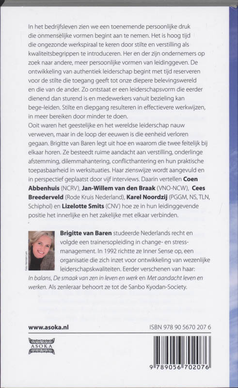 Sprankelende stilte achterkant