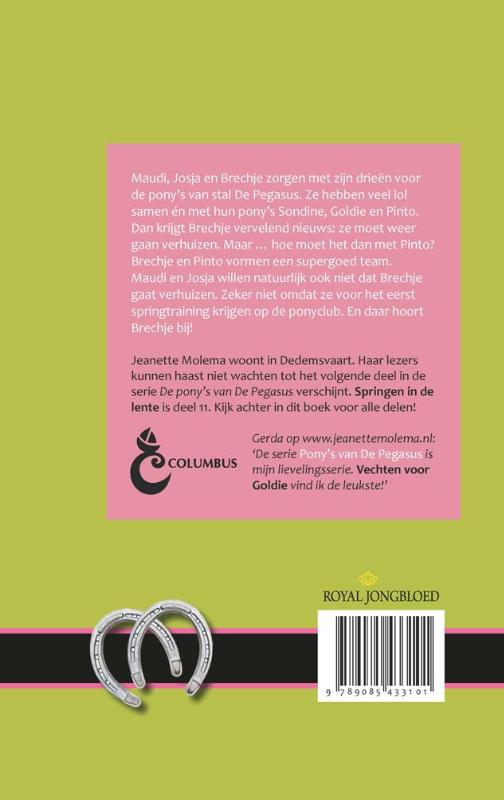 Springen in de lente / De pony's van de Pegasus / 2 achterkant