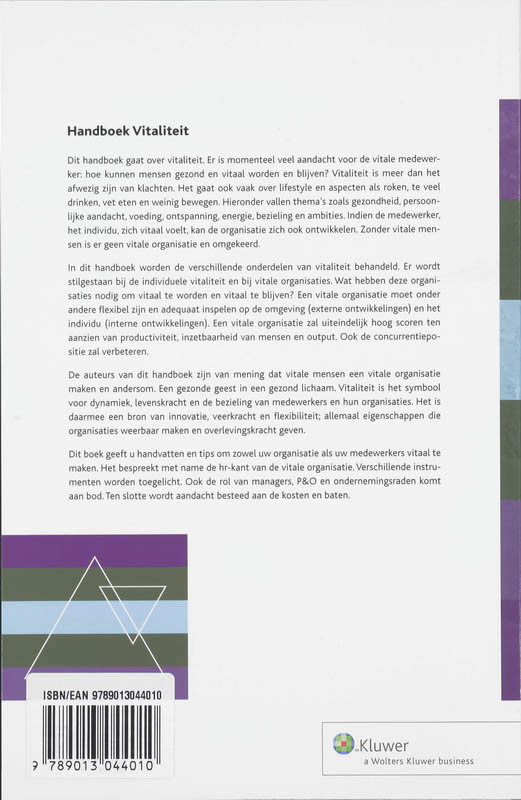 Handboek Vitaliteit achterkant