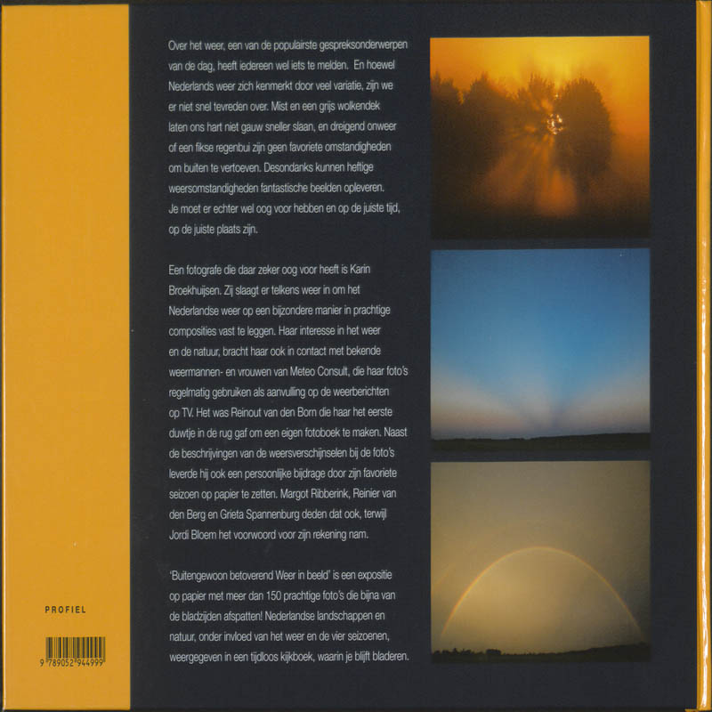 Buitengewoon Betoverend weer in beeld achterkant