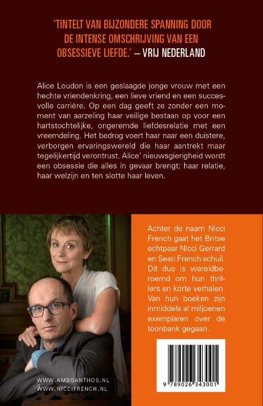 Bezeten van mij achterkant