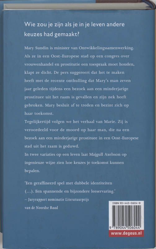 De  Vrouw Die Ik Nooit Was achterkant