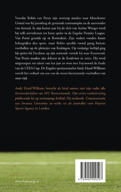 Robin van Persie achterkant